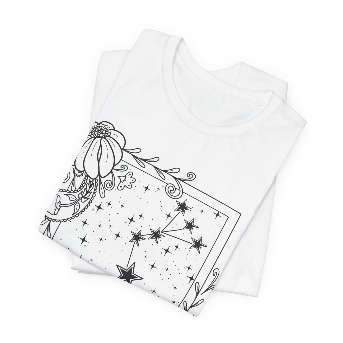 Scorpio Constellation T-Shirt, Zodiac astrology top, Horoscope birthday gift Tee, Star sign tarot card design tshirt