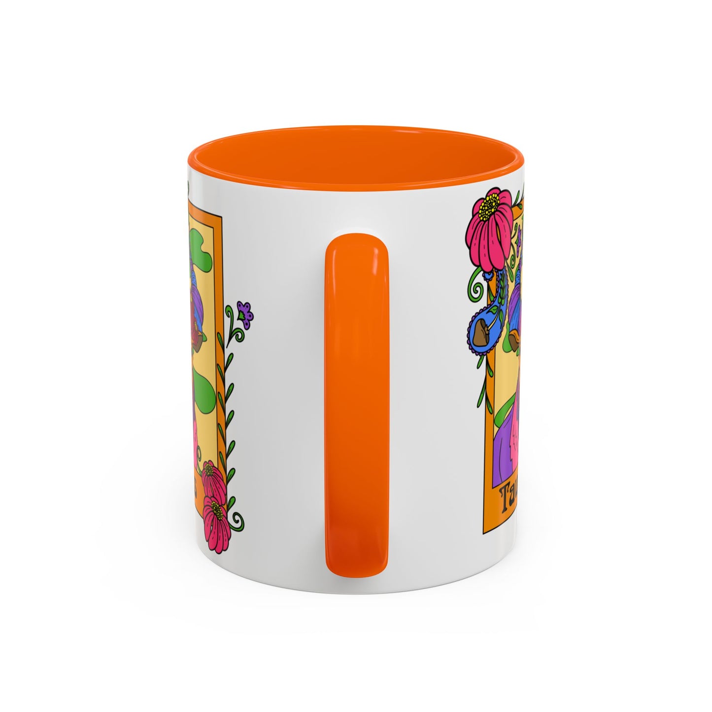 Taurus star sign mug, Bull zodiac astrology coffee cup, Horoscope birthday gift mug, Bold retro colourful Design ceramic mug