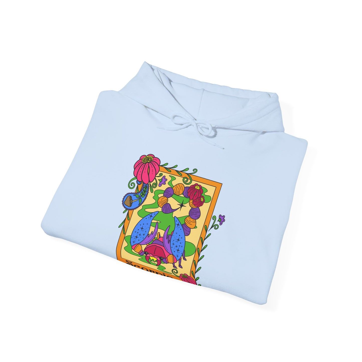 Scorpio star sign Hoodie, Ram zodiac astrology Jumper, Horoscope birthday gift sweatshirt, Bold retro colourful Design top