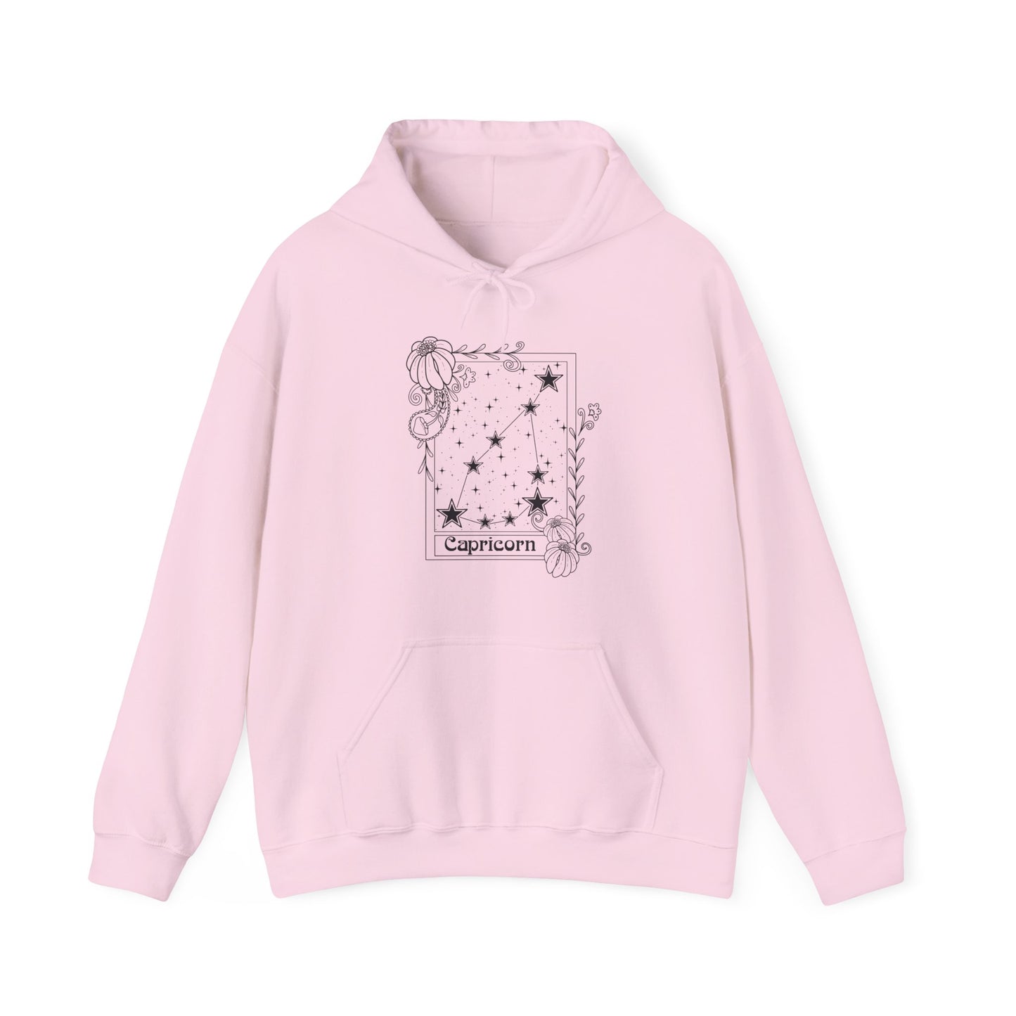 Capricorn Constellation Hoodie, Zodiac astrology Jumper, Horoscope birthday gift sweatshirt, Star sign tarot card Design top