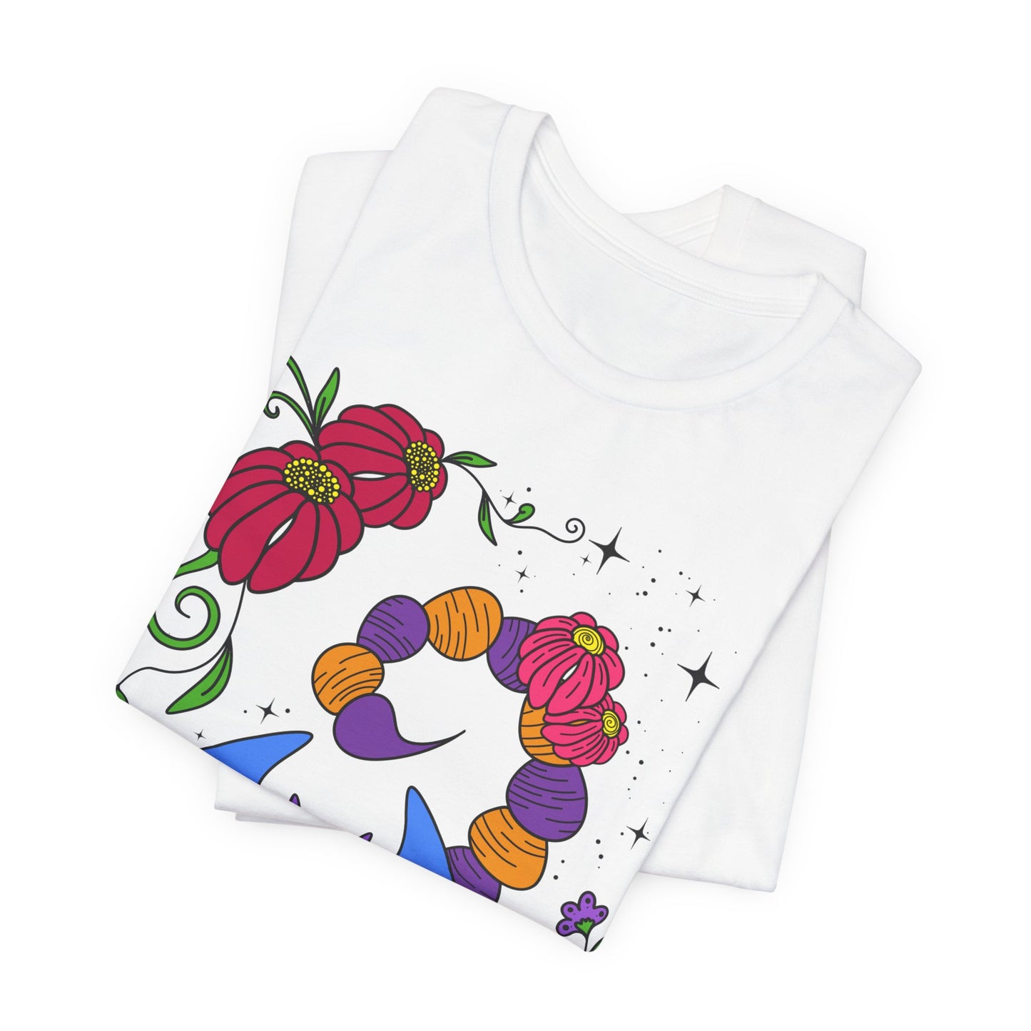 Scorpio star sign T-Shirt, Scorpion zodiac astrology top, Horoscope birthday gift Tee, Bold retro colourful Design tshirt
