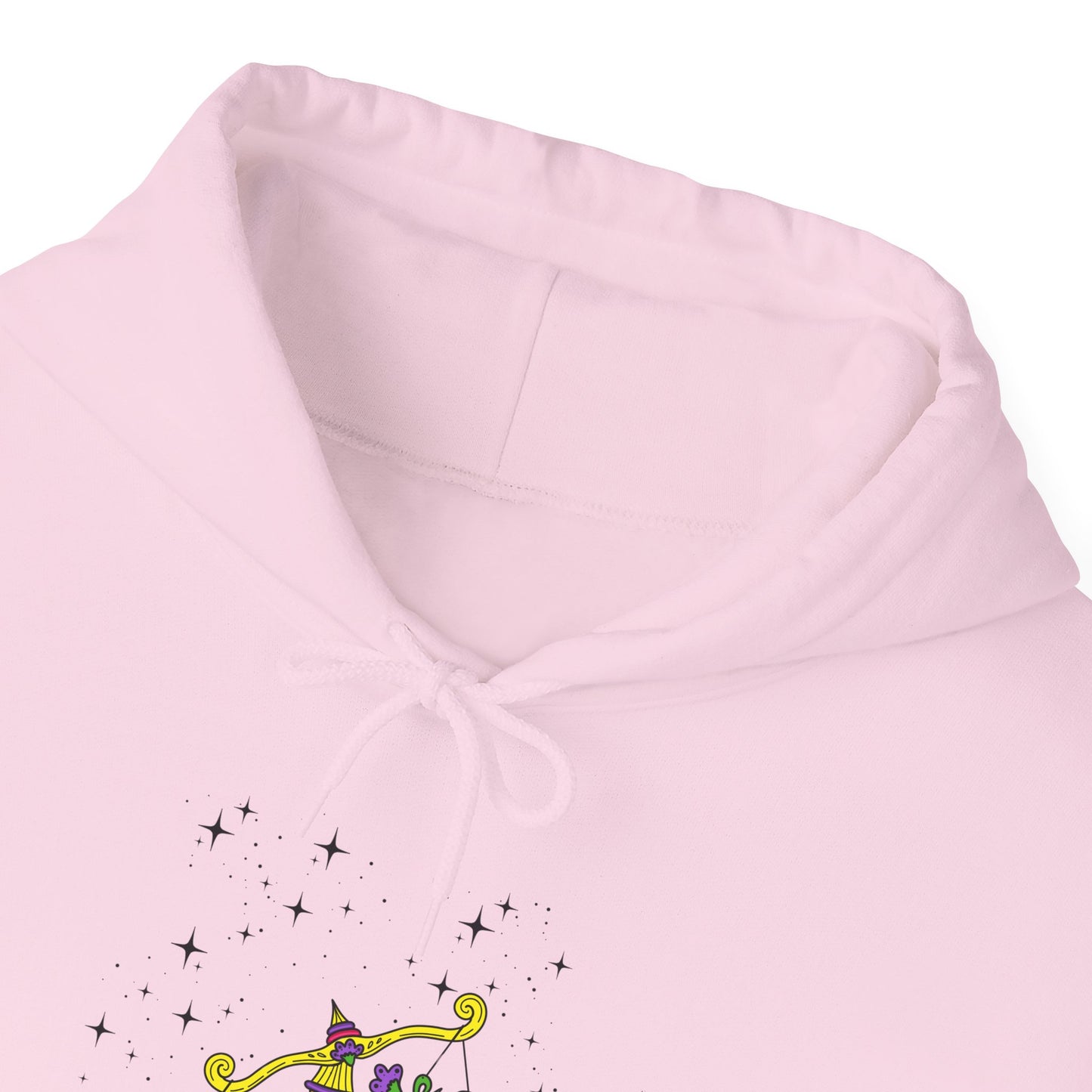 Libra star sign Hoodie, Scales zodiac astrology Jumper, Horoscope birthday gift sweatshirt, Bold retro colourful Design top