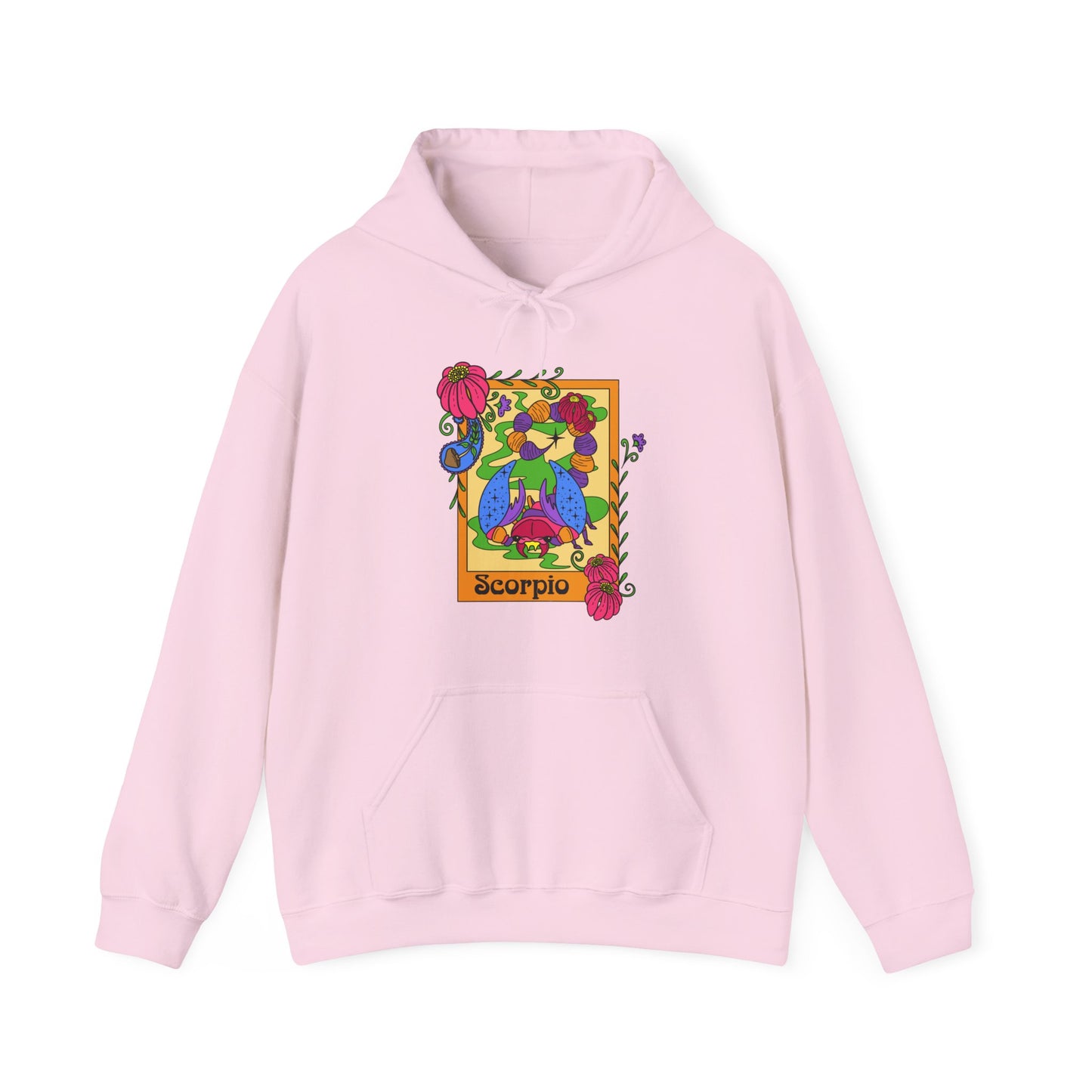 Scorpio star sign Hoodie, Ram zodiac astrology Jumper, Horoscope birthday gift sweatshirt, Bold retro colourful Design top