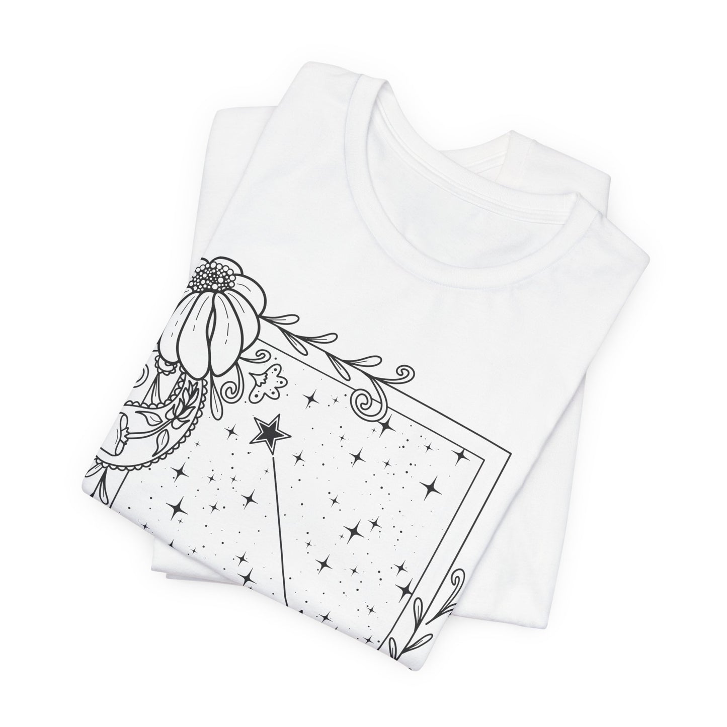 Aries Constellation T-Shirt, Zodiac astrology top, Horoscope birthday gift Tee, Star sign tarot card design tshirt