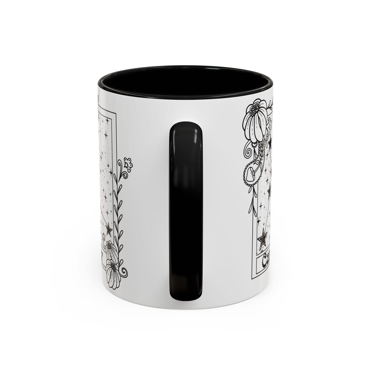 Cancer Constellation mug, Zodiac astrology coffee cup, Horoscope birthday gift mug, Star sign tarot card ceramic mug
