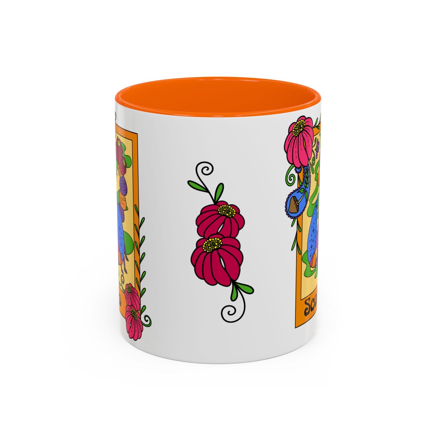 Scorpio star sign mug, Scorpion zodiac astrology coffee cup, Horoscope birthday gift mug, Bold retro colourful Design ceramic mug