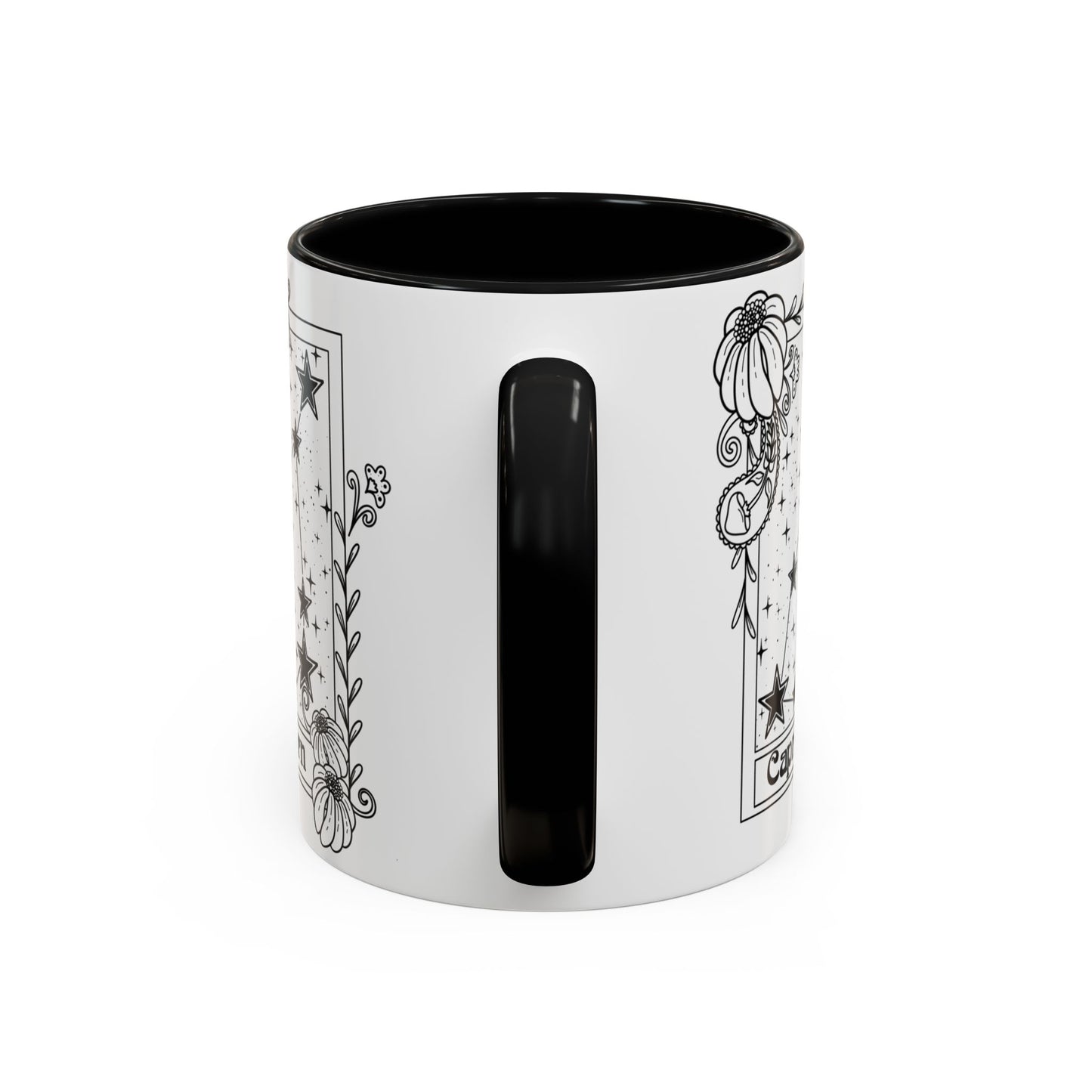 Capricorn Constellation mug, Zodiac astrology coffee cup, Horoscope birthday gift mug, Star sign tarot card ceramic mug
