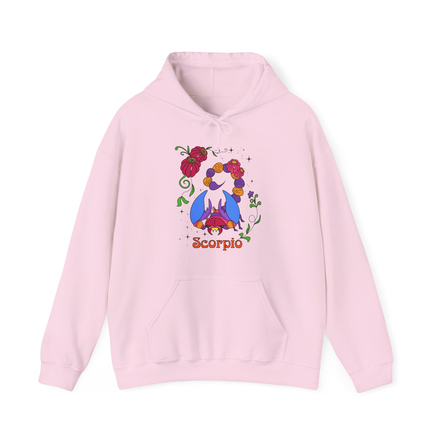 Scorpio star sign Hoodie, Scorpion zodiac astrology Jumper, Horoscope birthday gift sweatshirt, Bold retro colourful Design top