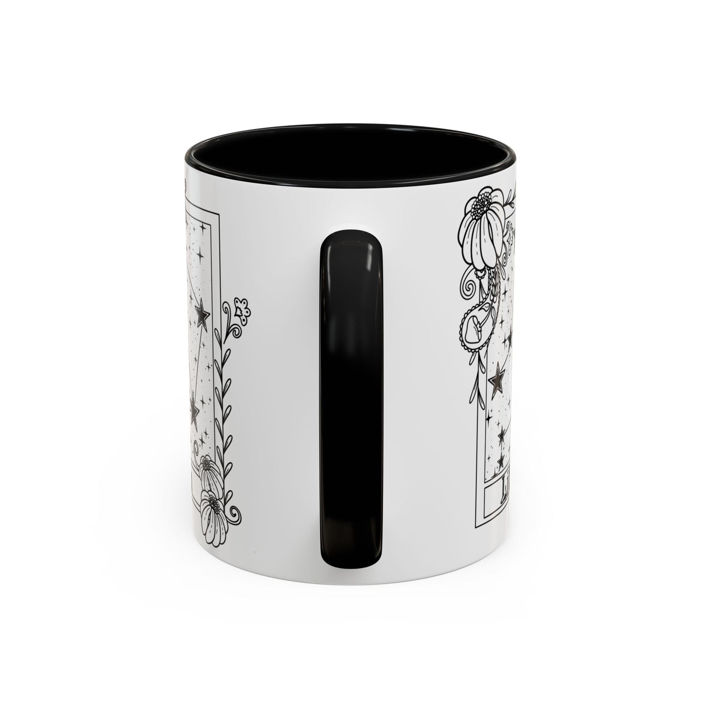 Libra Constellation mug, Zodiac astrology coffee cup, Horoscope birthday gift mug, Star sign tarot card ceramic mug