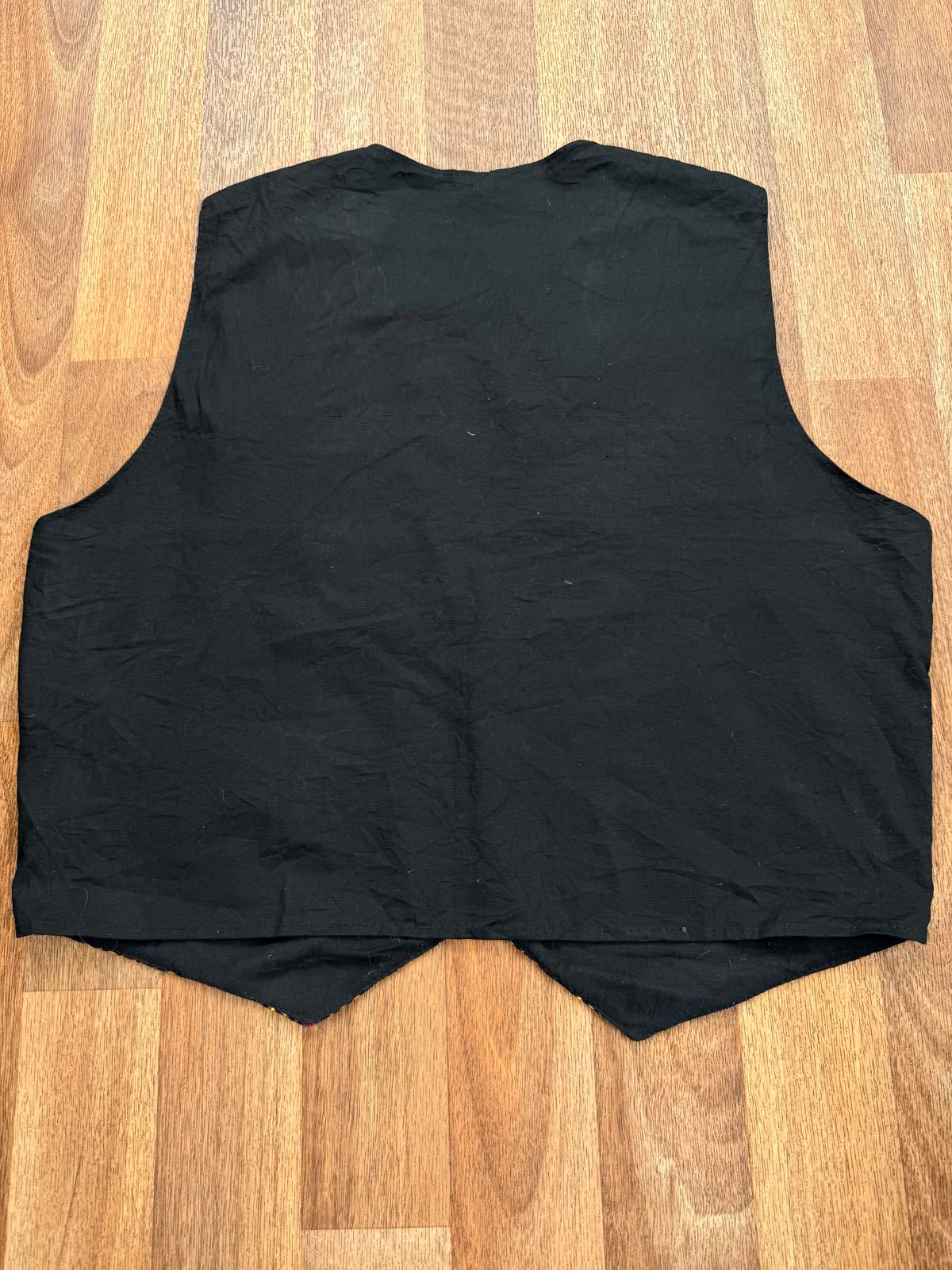 Hippie Boho Festival Waistcoat Vintage Cotton Embroidered Sleeveless Tank Top L
