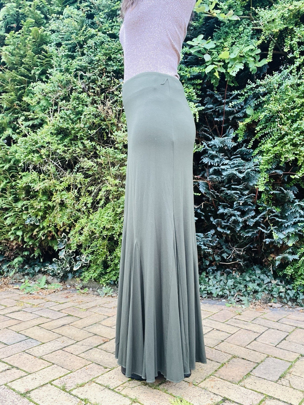 Vintage Y2K Maxi Skirt By Per Una Long Floaty Whimsigoth Low Rise Skirt 10-12