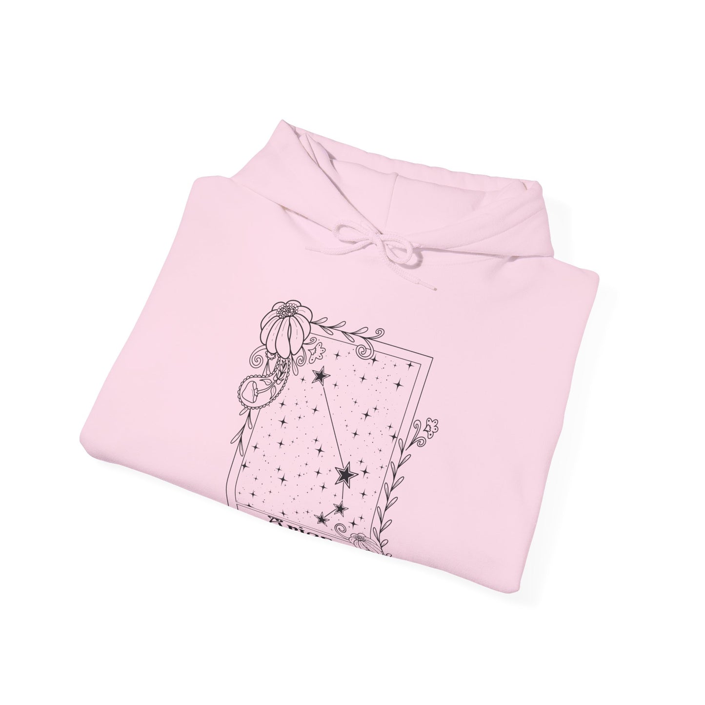 Aries Constellation Hoodie, Zodiac astrology Jumper, Horoscope birthday gift sweatshirt, Star sign tarot card Design top
