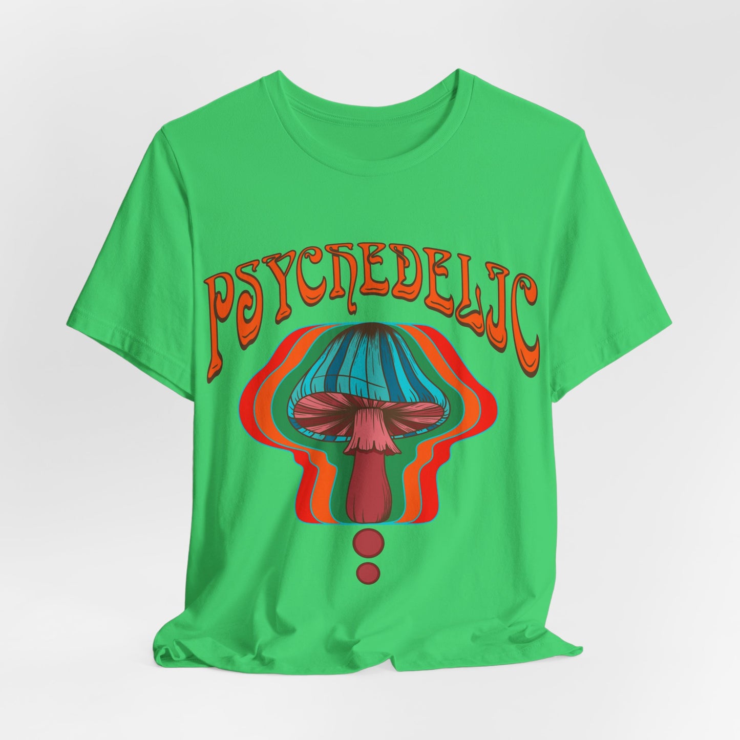 Hippie psychedelic Mushroom Tshirt, Trippy 60s 70s Style top, Groovy retro Festival Tee