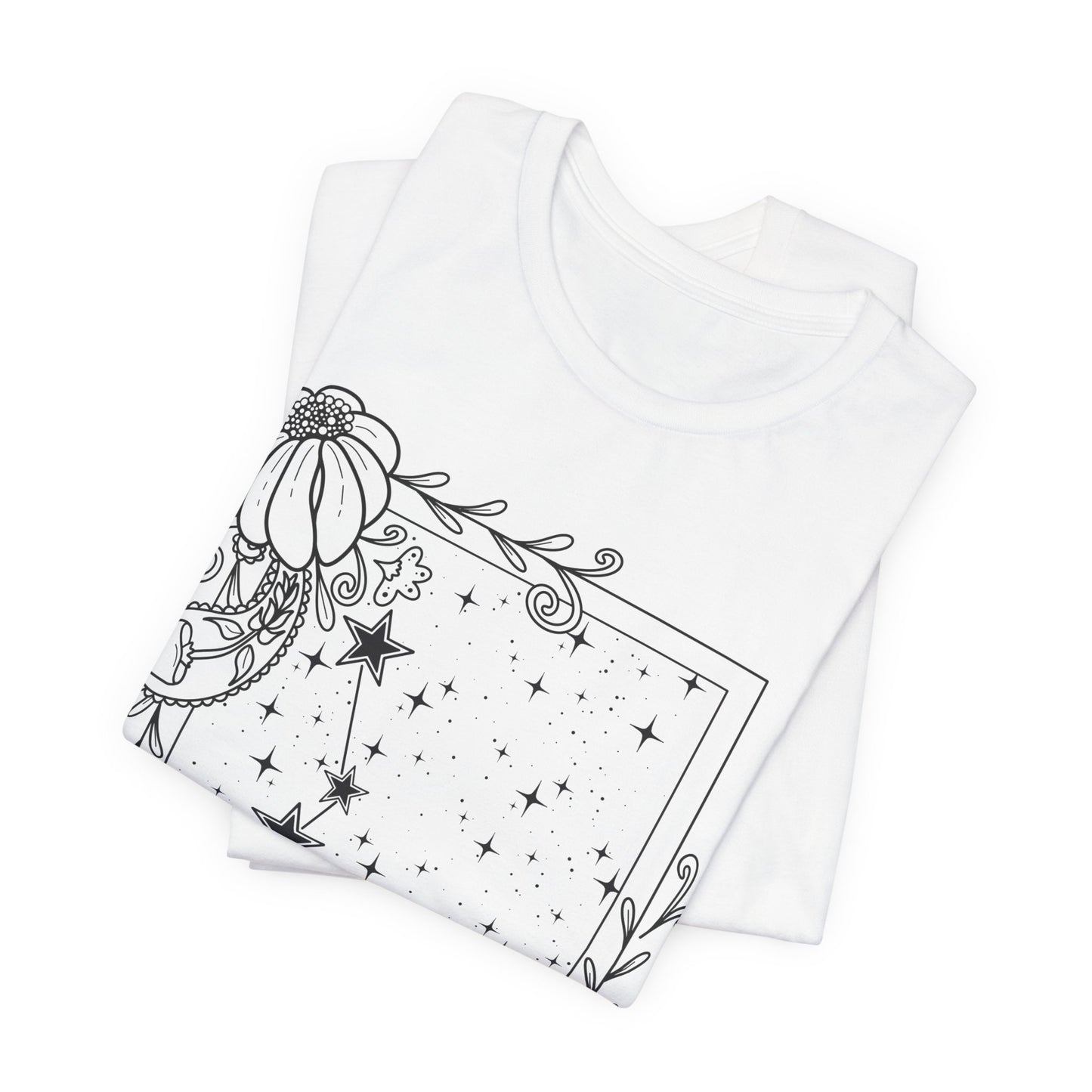 Cancer Constellation T-Shirt, Zodiac astrology top, Horoscope birthday gift Tee, Star sign tarot card design tshirt