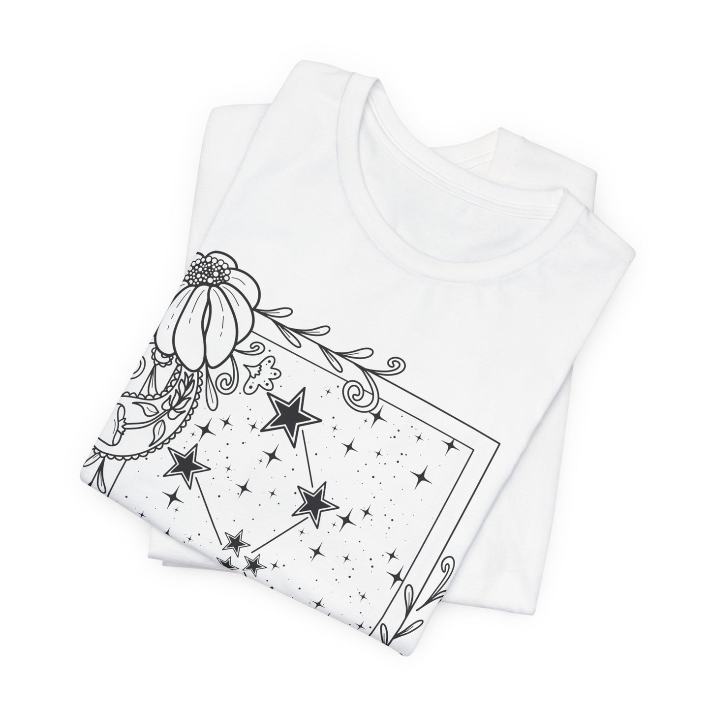 Taurus Constellation T-Shirt, Zodiac astrology top, Horoscope birthday gift Tee, Star sign tarot card design tshirt