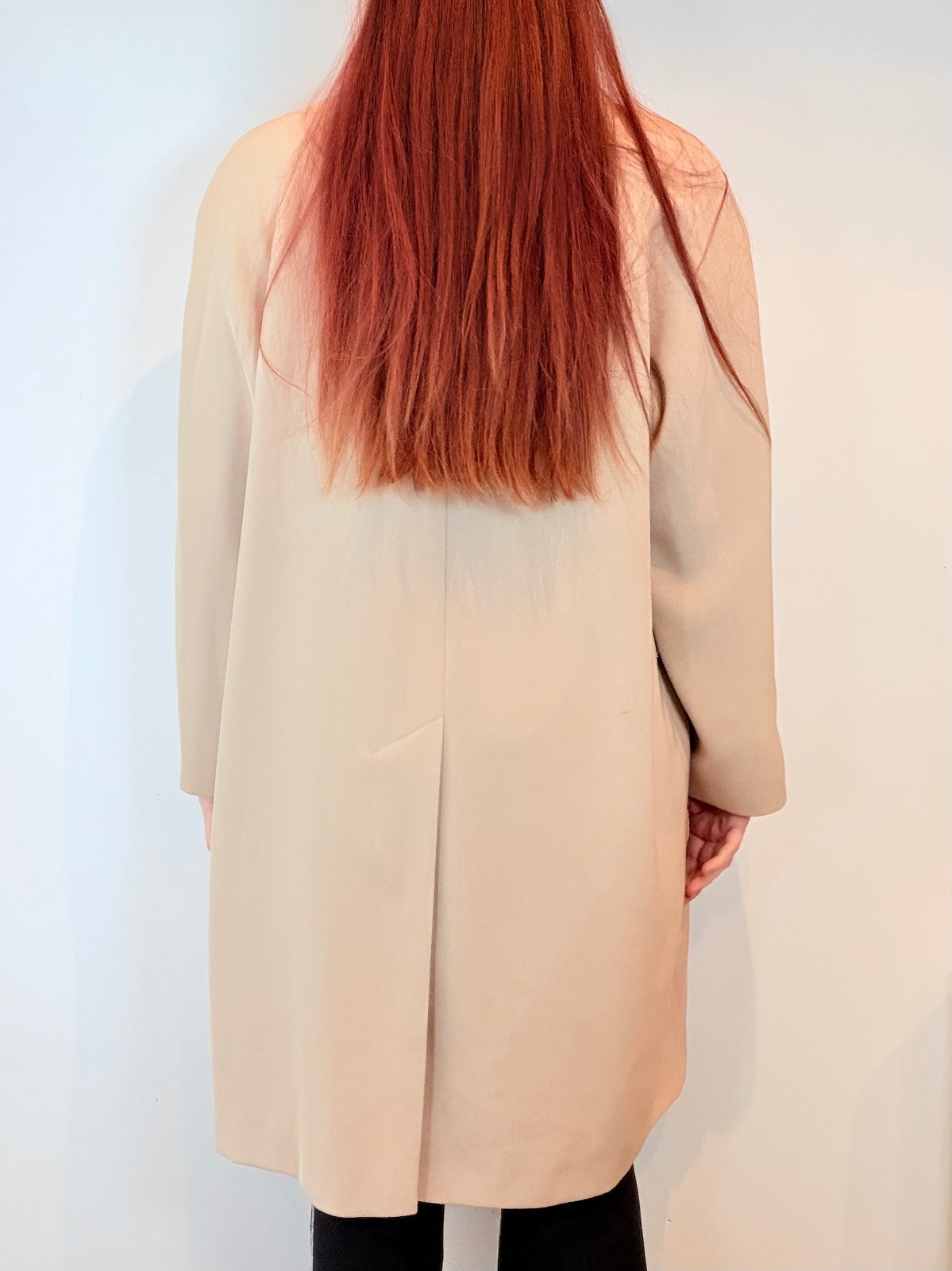 Beige Trench Coat Petite Size 18 My M&S Warm Winter Long Jacket