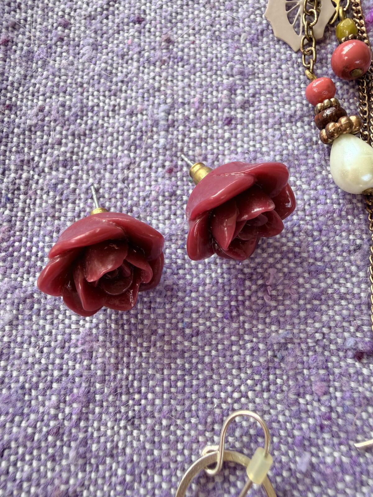 Bundle of Dangly Earrings Set of 5 Pairs of Mixed Style Earrings