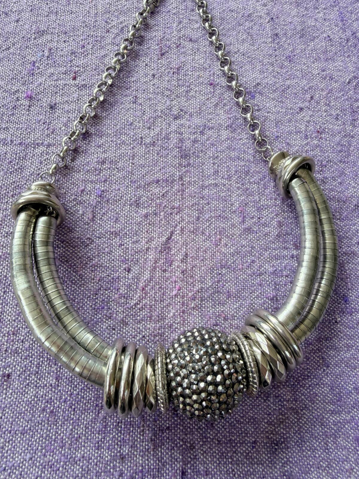 Vintage Necklaces and Bangles Set of 6 bundle of statement jewellery