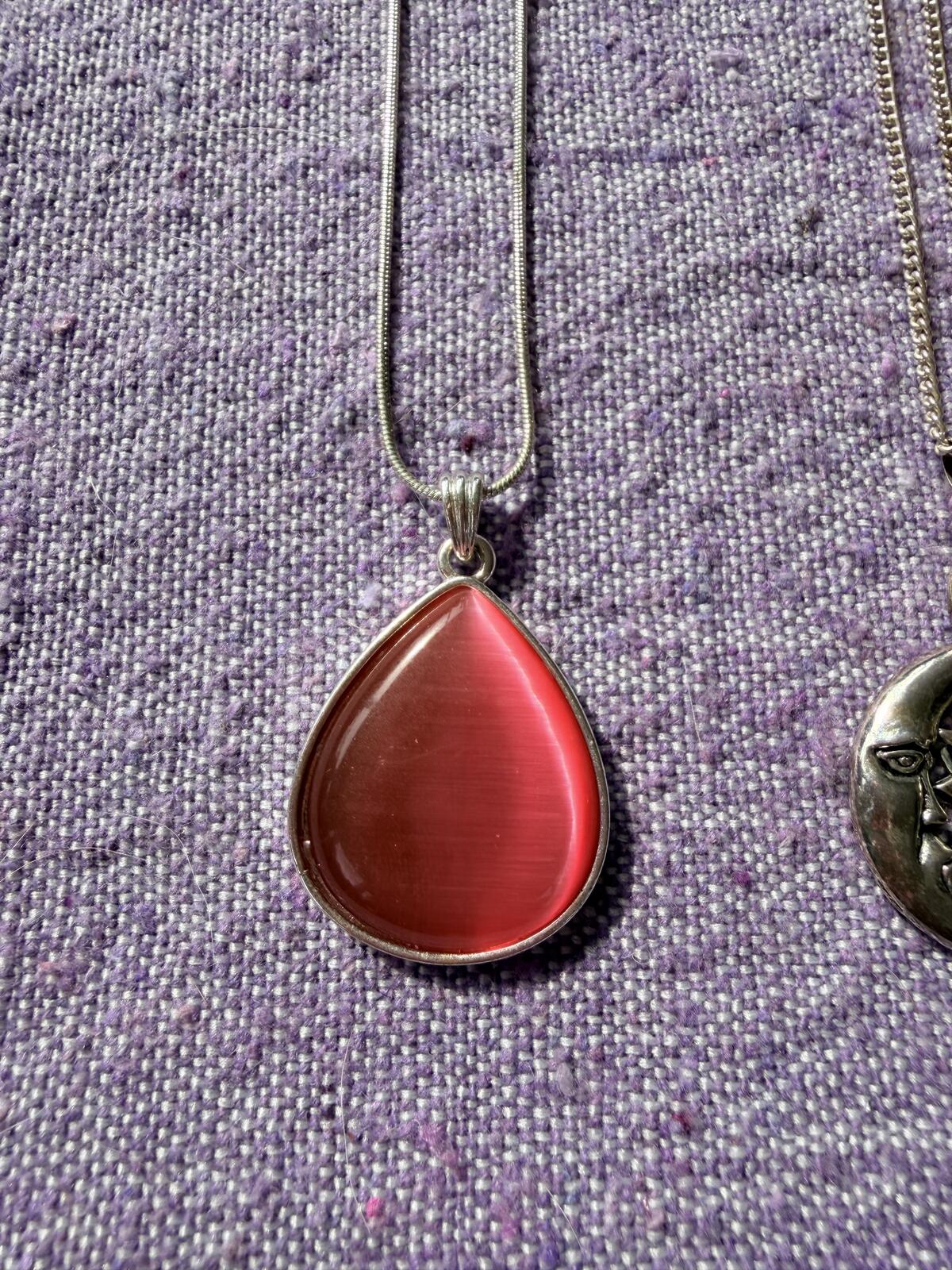 Hippie Boho Necklaces Bundle Set of 5 Silver Tone Pendants Sun Moon Hamsa