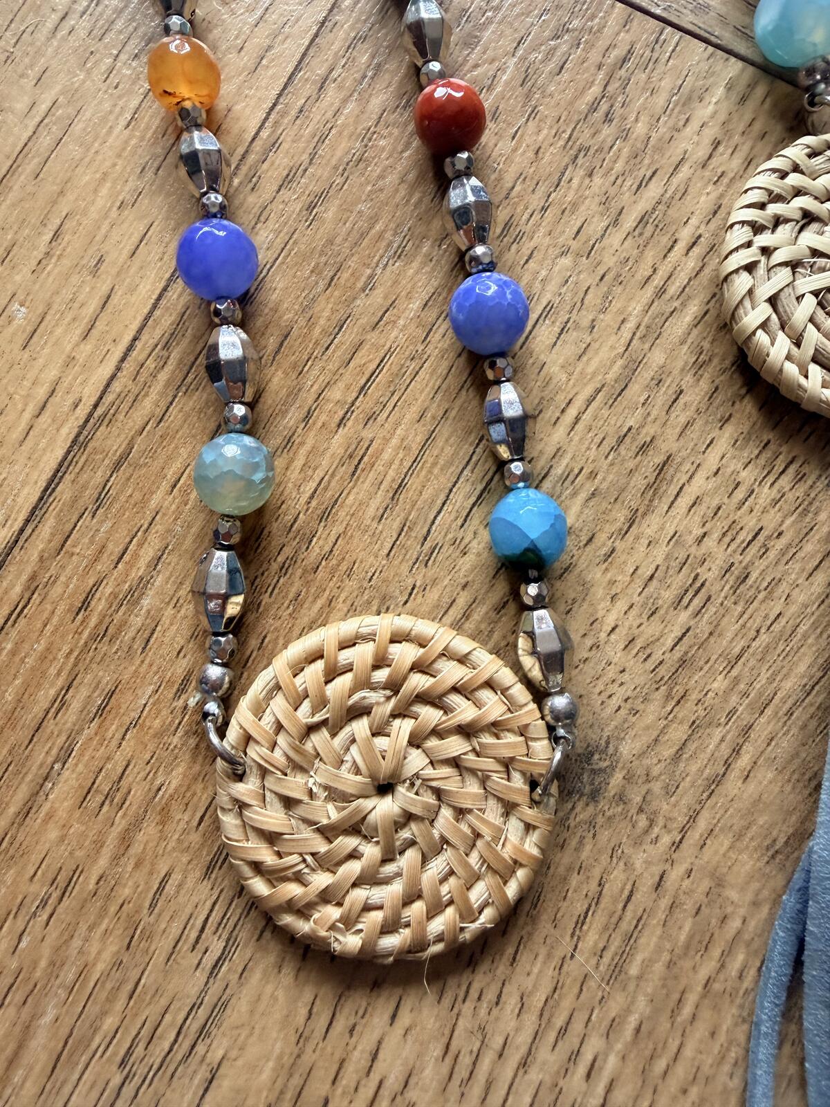 Bohemian Style Beaded Waist Chain Belt with Tassels