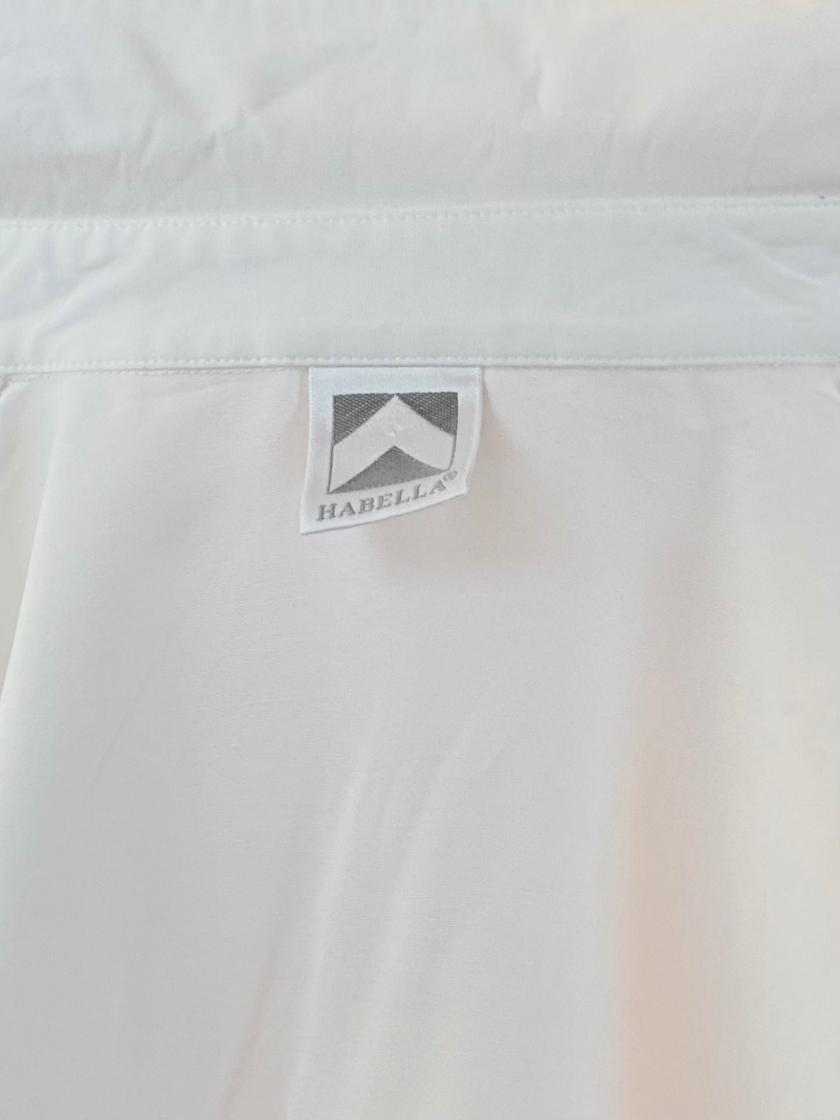 Vintage 1980s White Long Sleeve Shirt with Embroidered Detail Size 14 to 16